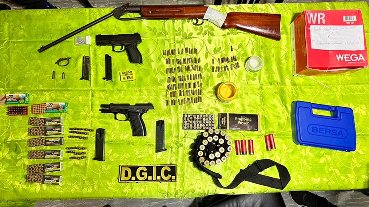 Uno de cada cuatro detenidos estaba armado